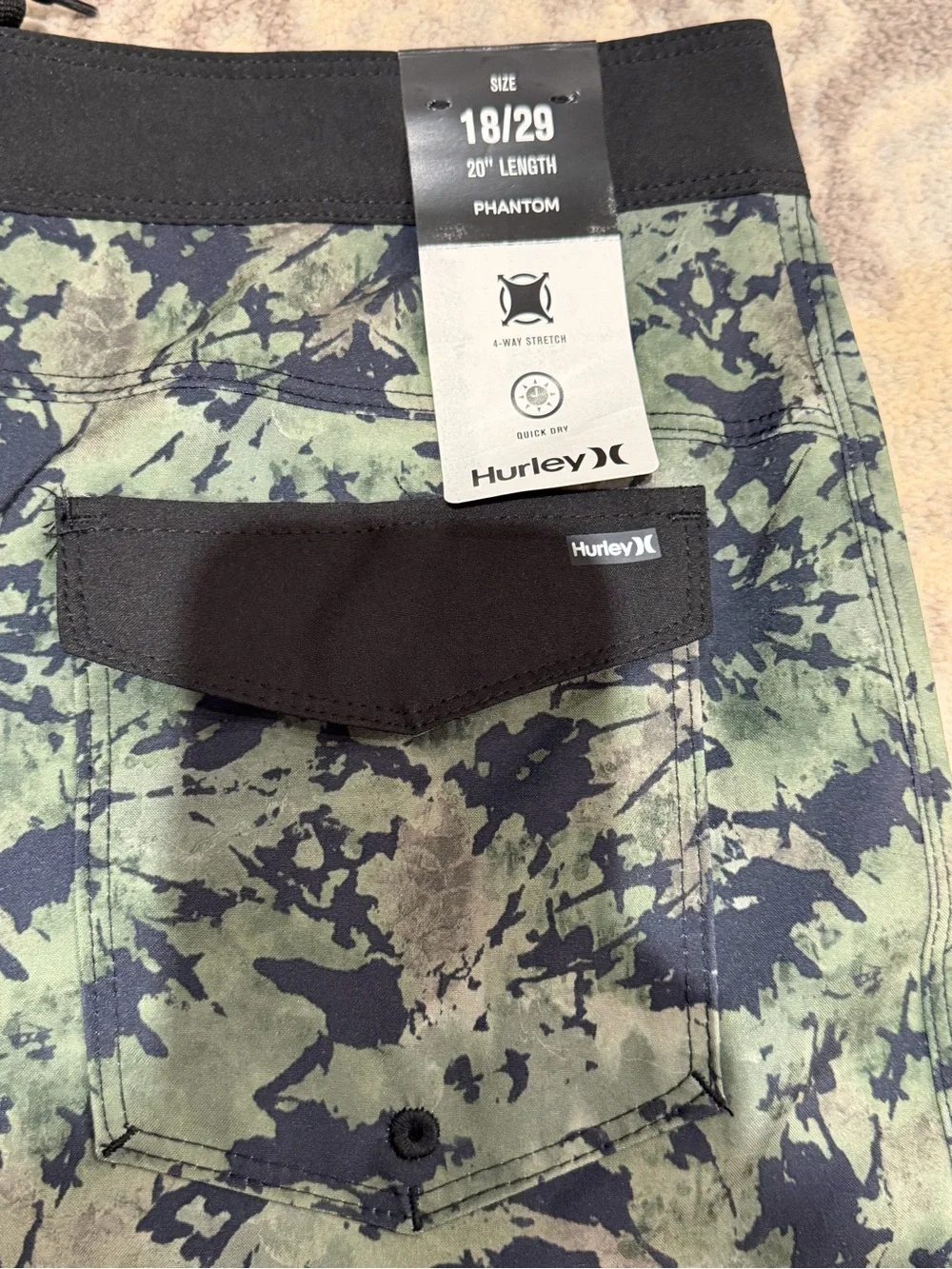 Hurley classic camo